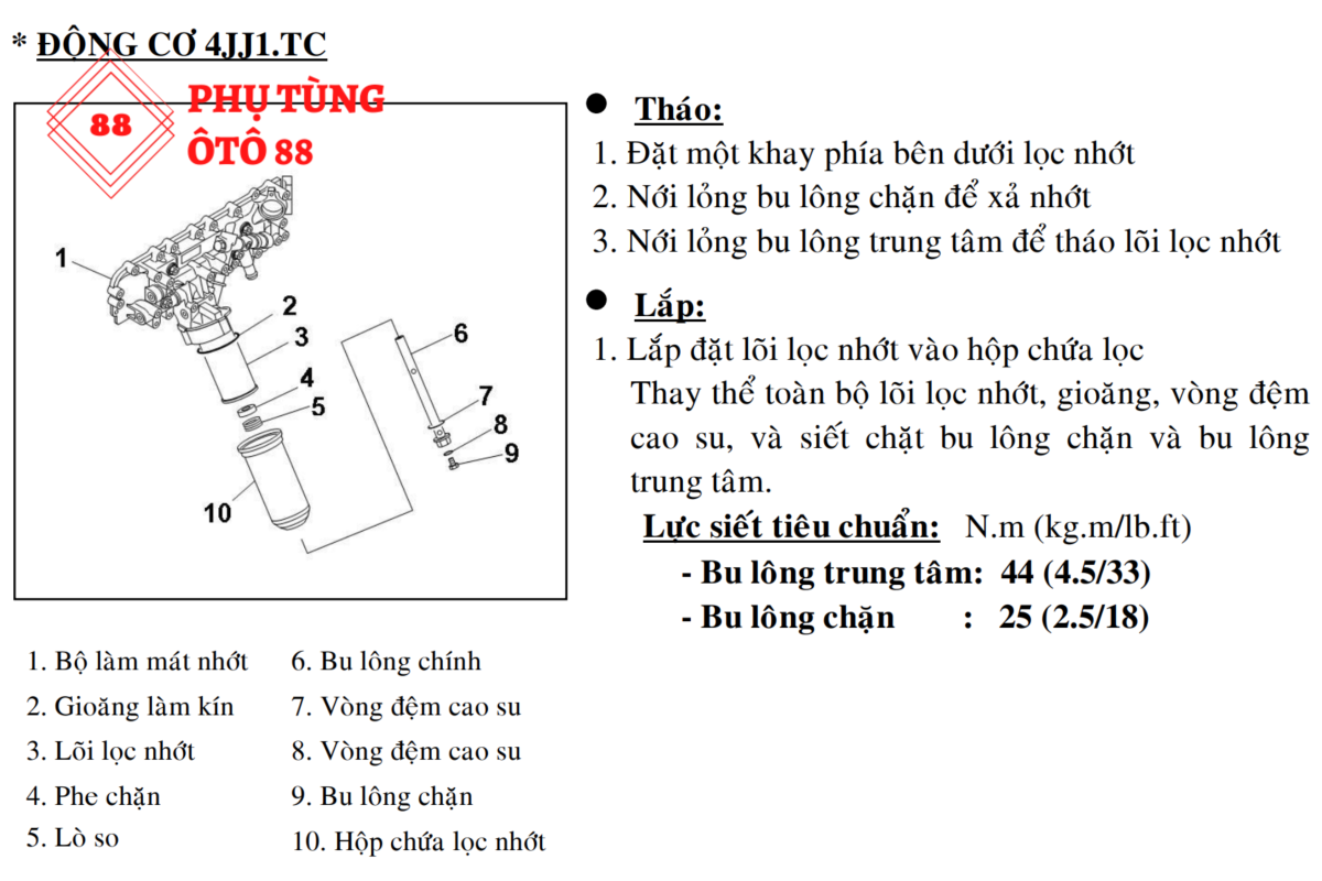 Bảo dưỡng định kỳ xe isuzu NPR 3,5 tấn