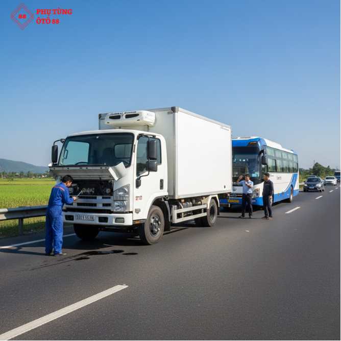 Xe gặp vấn đề