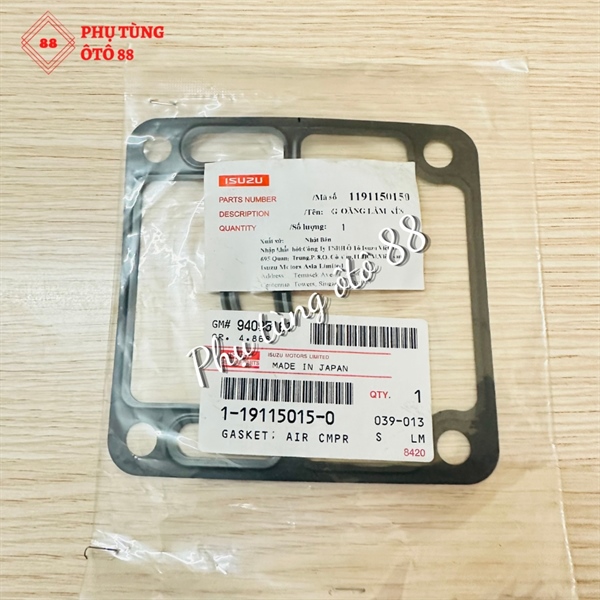 Gioăng bơm hơi FRR (mặt trên)