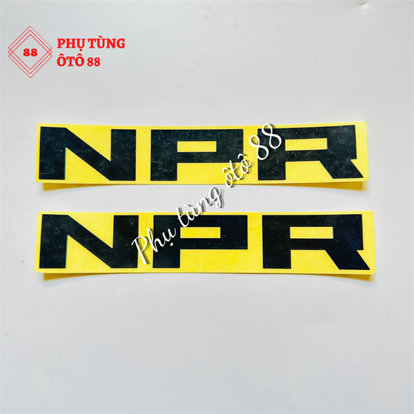 Tem chữ NPR Euro 4