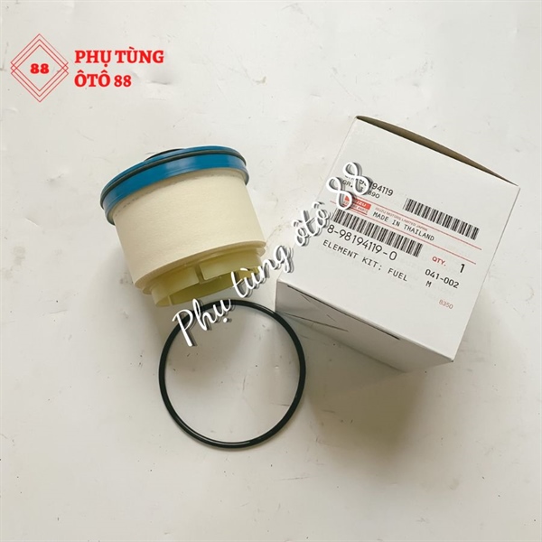 Lọc nhiên liệu thô DMAX 2015